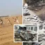 Hundreds were killed during the attack