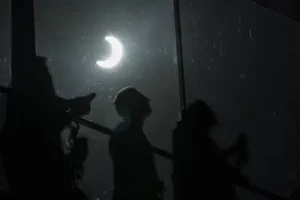 In Pictures: Rare ‘ring of fire’ eclipse glimpsed in Americas