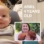 Nine-month-old Kfir and four-year-old Ariel