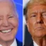 Joe Biden and Donald Trump