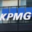 A KPMG sign