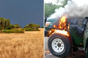 British tourist among three shot dead in terror attack while on safari in Uganda, officials say