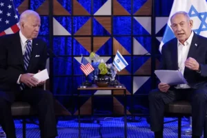 Biden says Gaza hospital blast ‘done by the other team’ and not Israel