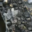 The crash scene near New Orleans