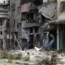 Damage caused by the Israeli bombardment of Gaza City