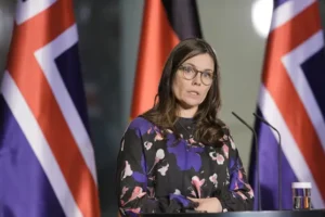 Women in Iceland including PM go on strike for equal pay and an end to violence