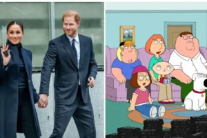 Harry and Meghan mocked as ‘work-shy grifters’ who make $250,000 Instagram posts in Family Guy savage takedown