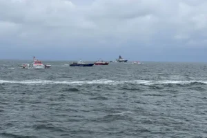 Germany halts search for four sailors missing after ships collide in North Sea