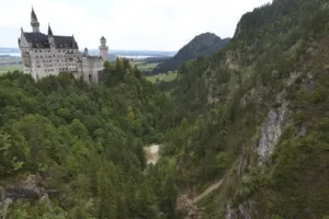 American man charged over attack on two US tourists near German castle