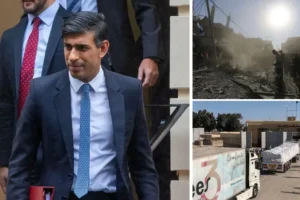 Sunak pledges government will ‘do everything we can’ to help evacuate 200 Brits trapped in Gaza