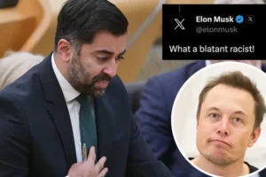 Elon Musk accuses Scotland’s First Minister of being a ‘blatant racist’ sparking social media pile-on