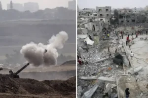 Elite Israeli troops fighting Hamas in streets of Gaza as power and internet slowly return to territory