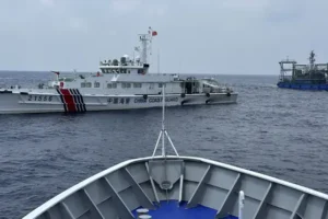 Philippine navy ship is shadowed by Chinese vessels amid fresh tensions