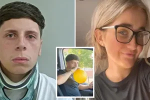 Driver jailed after inhaling laughing gas and driving van off bridge, killing teenage girl