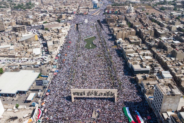 ac08feb0ad7146b3a4ab54d3119de4f8 Baghdad rally