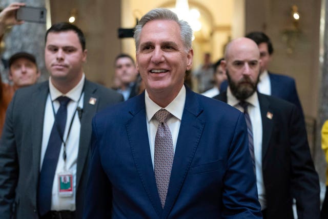 Former speaker Kevin McCarthy