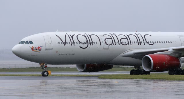 2-66714437 Virgin Atlantic plane