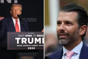 ‘Leave my children alone!’: Furious Donald Trump blasts judge in fraud trial as son testifies in New York