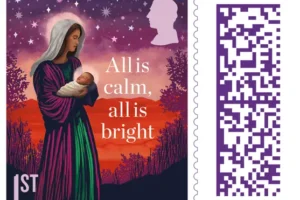 Christmas stamp images revealed