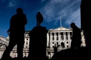 Global stocks rally on hopes US and UK interest rates have peaked