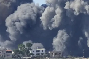 Israeli military and Hezbollah exchange fire along tense Lebanon-Israel border
