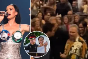 Meghan Markle and Prince Harry attend Katy Perry’s Las Vegas concert – despite ‘grudge’ over wedding dress comment