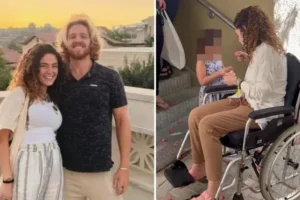 ‘It was Russian roulette’: Survivor of Hamas festival massacre reveals she had to hide under boyfriend’s body and play dead