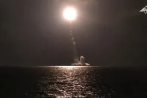 Russia ‘test-fires intercontinental ballistic missile from new nuclear sub’