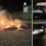 Eight officers were injured during the 'serious disturbances'.