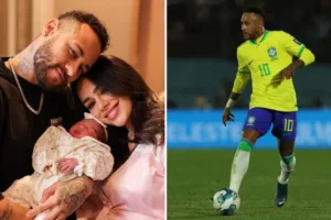 Neymar’s fiancée’s home broken into by robbers who tie up parents and steal bags, watches and jewellery