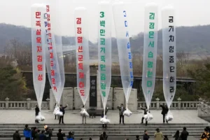 North Korea threatens ‘shower of shells’ in response to anti-Pyongyang leaflets