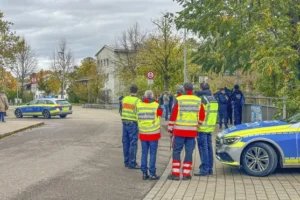 Teenager ‘suspected of killing fellow student with a weapon at German school’