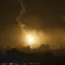Smoke from Israeli airstrike