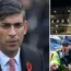 Rishi Sunak calls for unity on Armistice Day Palestine march, as police fear 'serious disorder' amid counter-protests