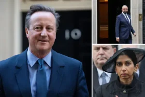 Cabinet reshuffle as it happened: Cameron appointed foreign secretary and Braverman sacked in top team shake-up