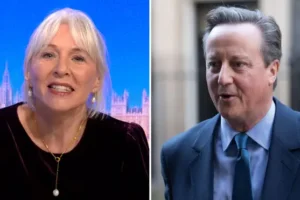 ‘It isn’t sour grapes’: Dorries blasts Cameron’s Cabinet role and peerage saying he had it ‘easy’ as he went to Eton