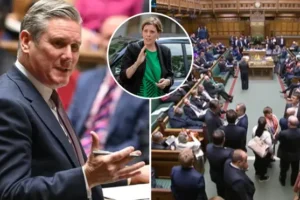 Labour in turmoil as Jess Phillips among ten frontbenchers to resign over Gaza ceasefire vote