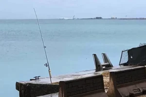 No injuries as US military plane overshoots runway and ends up in sea