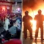 Police have clashed with rioters after three children were stabbed in Dublin
