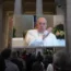Pope Francis gives blessing via TV