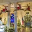 Holiday decorations adorn the Grand Foyer of the White House for the 2023 theme Magic, Wonder and Joy