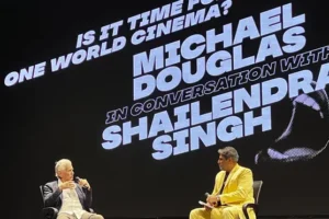 Michael Douglas honoured at International Film Festival of India