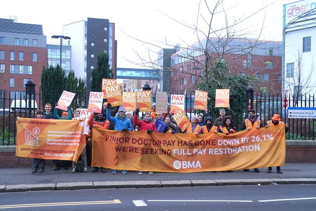 Doctors on strike