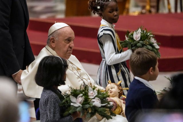 APTOPIX Vatican Christmas Eve