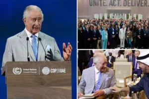 ‘Hope of the world’ rests on Dubai climate summit, King Charles tells Cop28