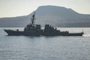 Three commercial ships and US warship involved in Houthi attack in Red Sea