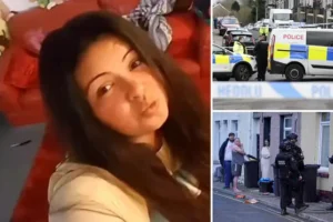 Pictured: Heavily pregnant mother, 29, stabbed in ‘targeted’ attack in Aberfan as man, 28 arrested after manhunt