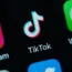 TikTok on a phone
