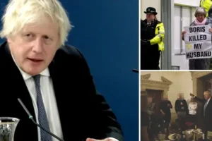 Boris Johnson slammed by victims’ families after telling Covid inquiry Partygate coverage is a ‘travesty of the truth’