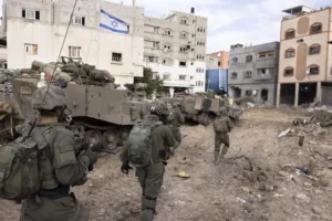 Fighting goes in Gaza’s largest cities amid fears of mass displacement of people